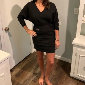 Black 3/4 length sleeve dress! Size M NWOT